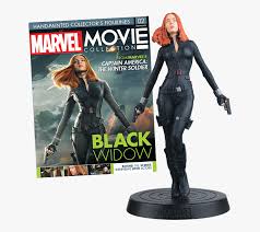 Breaks up, the government tries to kill her as the action the marvel logo turns red and black and takes on an hourglass marking, the traits of a black widow spider. Mm Issue02 Black Widow Eaglemoss Marvel Movie Collection Figurine Hd Png Download Transparent Png Image Pngitem