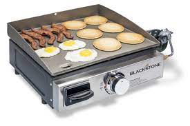 Blackstone 17 Tabletop Griddle With Stainless Steel Front Walmart Com Blackstone Griddle Table Top Bbq Blackstone