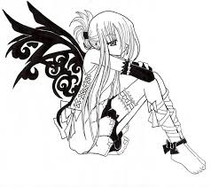 Coloring Pages Anime Idea Whitesbelfast