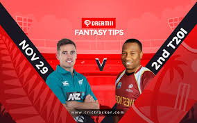 India vs new zealand 3rd t20 match will be telecast live on star sports 1 and star sports 1 hd with english commentary from 12:30 pm. Nz Vs Wi Prediction Dream11 Fantasy Cricket Tips Playing Xi Pitch Report Injury Update West Indies Tour Of New Zealand 2nd T20i