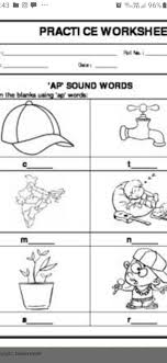 class u k g worksheet of ap sound sdm montessori school facebook
