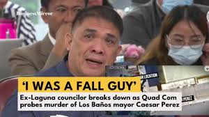 WATCH: Former Laguna councilor Normin Tamisin breaks down as he testifies  before the House Quad Committee investigating the extrajudicial killings  during the Duterte administration. Tamisin claimed ...