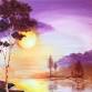 Paint Nite: Sunrise Lake event in Coquitlam, BC