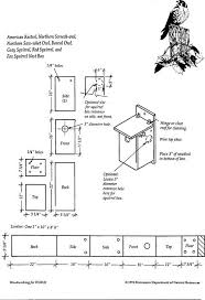 Free Printable Bird House Plans Pdf Nest Box Nrcs Owl Nest Box Owl Nesting Bird House Plans
