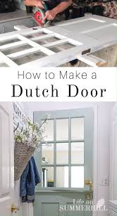 Maybe you would like to learn more about one of these? How To Build A Dutch Door Dutch Doors Diy Home Diy Diy Dutch Door