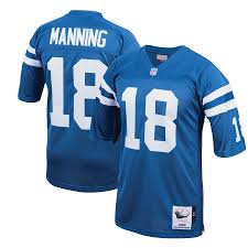 To play quarterback and try and win a lot of football games and we accomplished those goals and along the way i met some of the best people in the world i thank god everyday i'm an indianapolis colt. Men S Mitchell Ness Peyton Manning Royal Indianapolis Colts 1998 Authentic Throwback Retired Player Jersey