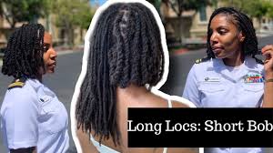 100+ images collection of bob haircut with dreads. Locs How I Got My Long Locs Into A Short Bob Loc Bob Youtube