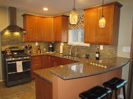 New Kitchen Love My Breakfast Bar Schrock Cabinets In Maple Cattail Countertops In Sierra Madre Quartz And Backspl Kitchen Remodel Condo Kitchen Kitchen Redo