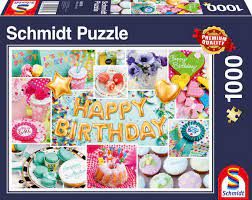 Horse country a 1000 piece jigsaw puzzle by lafayette puzzle. Schmidt Spiele 58379 Happy Birthday 1000 Piece Jigsaw Puzzle Colourful Buy Online In Andorra At Andorra Desertcart Com Productid 194389193