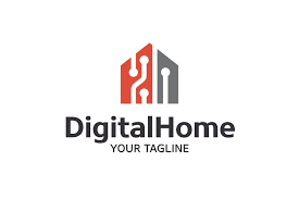 Digital Home Smart Home Logo By Brandphant On Creativemarket Home Logo Smart Home Business Card Logo