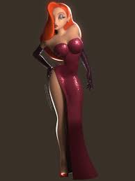 Jessica Rabbit Rigged 3d Model Jessica Rabbit Model Jessica Rabbit Makeup
