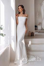 Wedding Dress Alicia Beautiful And Comfortable Etsy Sleek Wedding Dress Form Fitting Wedding Dress Wedding Dresses