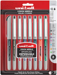 Amd b450, 4x ddr4 up to 64 gb. Amazon Com Uni Ball Vision Needle Rollerball Pens Fine Point 0 7mm Assorted Colors 8 Count 1734916 Uniball Vision Office Products