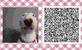 Walter Dog Meme Qr Code Acnh Animal Crossing 3ds Animal Crossing Memes Animal Crossing