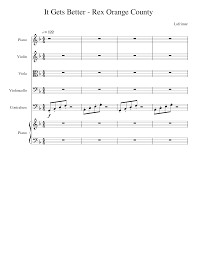 Swedish house mafia have returned with it gets better, the electronic trio's first new music in more than eight years. It Gets Better Sheet Music For Piano Violin Cello Viola Contrabass Mixed Ensemble Download And Print In Pdf Or Midi Free Sheet Music Musescore Com