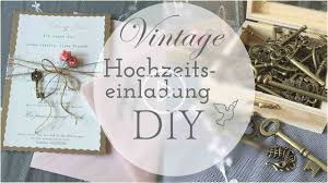 Die passenden einladungskarten zu jedem anlass. Vintage Hochzeitseinladung Selber Machen Mit Videoanleitung
