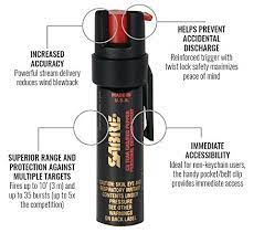 Sabre 3 In 1 Pepper Spray Police Strength Compact Size With Clip