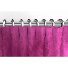 50w x 63l single panel 50w x 84l single panel fabric: Fuchsia Pink Curtains Bright Hot Pink Velvet Mcalister Textiles