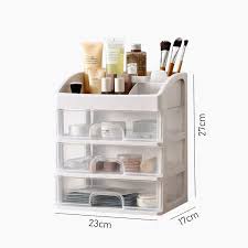 Jun 13, 2021 · rak penyimpanan vertikal. Rak Kosmetik Snh Kotak Organizer Multifungsi Desktop Storage Makeup Storage Box 3 Laci Susun Lazada Indonesia