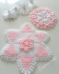 Ceyiz Hazirliklari Takim Lif Modelleri Potholders Crochet Flower Patterns Crochet Crafts Crochet Patterns