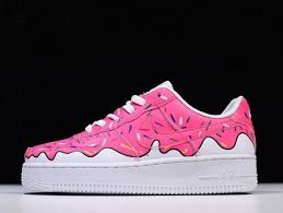 Black Lives Matter Custom Air Forces Nike Air Force One 1 Style Custom Shoes Simpsons Donut Style Pink Lowtop Af1 Hand Painted In 2020 Nike Shoes Air Force Nike Air Force Ones Nike Air Force