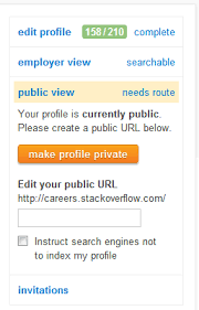 Most commonly, a url refers to the web. How To Create A Public Url For My Profile At Careers Stackoverflow Com Meta Stack Exchange