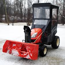 Blow that snow & save time with john deere, honda, toro, ariens, yardworks & more on kijiji canada's #1 local classifieds. Standard Cab With Hinged Doors For The Kubota Gr Series Lawn Tractors Tractor Accessories Tractor Cabs Kubota