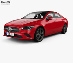 3d Model Of Mercedes Benz Cla Class 2019 Mercedes Benz Benz 3d Model