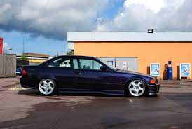 Techno Violet Coupe On Oem Throwing Star Wheels Bmw E36 Bmw Bmw 3 Series