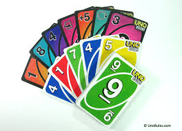 Uno (from italian and spanish for 'one'; Uno Flip Rules