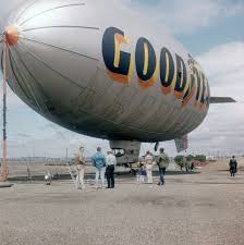 Toy blimps of all kinds can be found here. Vintageeveryday The Goodyear Blimp In Seattle Washington 1962 Goodyear Blimp Airship Zeppelin
