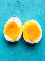 Perfect Soft Boiled Eggs Step By Step Photos And Video Budget Bytes Recipe Soft Boiled Eggs Recipe Soft Boiled Eggs Boiled Eggs