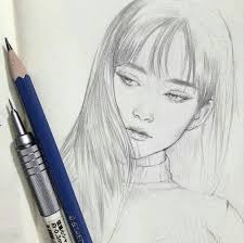 Karakalem Bayan Erkek Sac Cizimleri Guzel Sozler Pencil Art Drawings Art Sketches Art