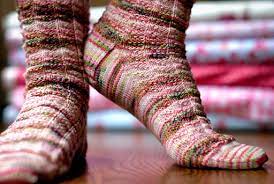 Pink Socks From Spiderwoman Thimbleanna