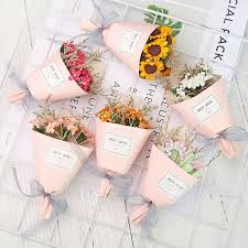 Handmade Dried Flowers Valentines Flowers Dried Flowers Dried Flower Bouquet