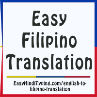 See also the related category french. Free English To Filipino Translation Instant Tagalog Translation
