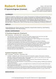Systems Engineer Resume Samples Qwikresume