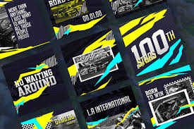 In december 2016, a new nascar logo was unveiled for the first time in over 40 years, and it started being used regularly in january 2017. Nascar Instagram Templates Instagram Template Text Tool Templates