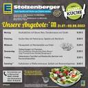 EDEKA Stolzenberger - "Frisch gekocht!" Unter diesem Motto ...