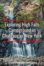 Visiting High Falls In Chateaugay New York High Falls Ny Vacation New York Travel