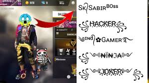 In 2021 free fire pro player name for little boys and little girls characters. Free Fire Name Style Bangla Youtube