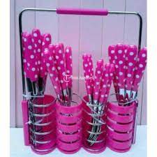 Sendok garpu korea stainless sujeo set makan spoon fork steel sus 304: Cutlery Set Pisau Sendok Garpu Polkadot 24 Pcs Kualitas Terbaik Harga Murah Di Jakarta Pusat Tribunjualbeli Com