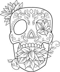 These alphabet coloring sheets will help little ones identify uppercase and lowercase versions of each letter. Sugar Skull Coloring Pages 100 Pictures Free Printable