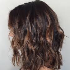 The almost black hair fades gracefully down to a warm brown color, almost verging on an auburn hue. Top Balayage For Dark Hair Black And Dark Brown Hair Balayage Color 2020 Guide
