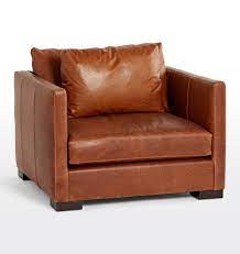 Gorgeous leather chairs and a half are bigger than normal chairs, designed for maximum comfort. Wrenton Leather Chair And A Half Rejuvenation