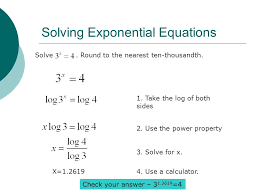Check spelling or type a new query. 8 5 Exponential And Logarithmic Equations Change Of Base Formula Where M B And C Are Positive Numbers And B C Do Not Equal One Ex Rewrite Log Ppt Download