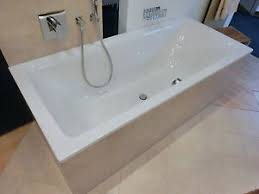 Hoesch scelta oval badewanne 3674.010 200 x 90 cm, weiss, einbauversion, links. Badewanne 200x100 Gunstig Kaufen Ebay