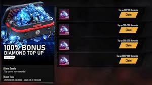 Moogold is the authorized reseller of free fire diamonds top up. 100 Bonus Diamond Top Up Event Full Details Get Up To 3000 Diamonds In Free Fire New Topup Event Youtube