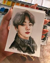 Pin By Lillifethings On Bts In 2019 Jungkook Fanart Bts Drawings Kpop Drawings