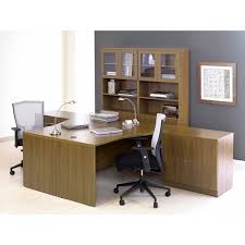 Unique Furniture Desk And Bookcase With Doors Walnut Unique Furniture Furniture Office Desk